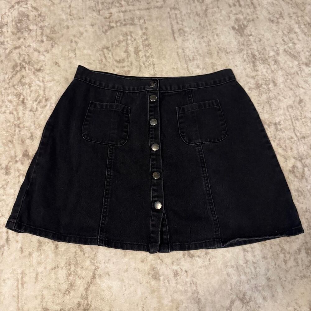 Urban-outfitters Women's Black Skirt